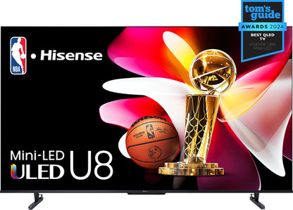 Pantalla Hisense Mini LED de 65 U8 pulgadas 4K UHD Google TV