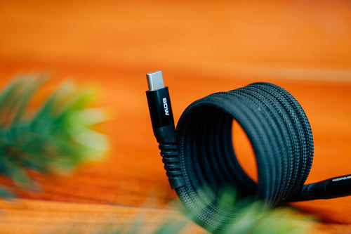 Cable Magnético Verbatim Compacto 100W 12cm Color Negro