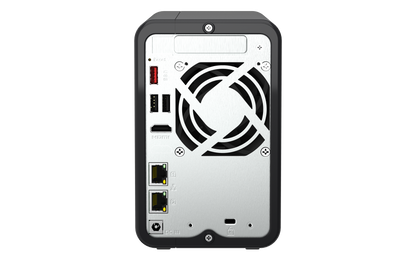 Unidad Almacenamiento NAS QNAP CPU Celeron N5095 Quad Core 2.9GHz 8GB RAM RJ45 2.5GbE 2 Bahias 3.5 Linux Sin Discos