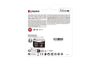 Memoria Micro SDXC Kingston Flash Canvas Select Plus 64GB SD UHS-I Clase 10