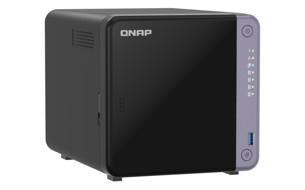 Unidad NAS QNAP TS-432X-4G-US de 4 bahías 4 GB DDR4 RAM sin Disco