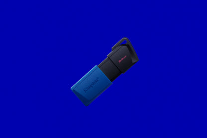 Memoria USB Kingston DataTraveler Exodia M 64GB USB 3.2 Gen1 Color Negro-Azul