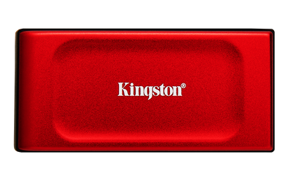 Unidad de Estado Solido SSD Externo Kingston XS1000 1TB USB Color Rojo