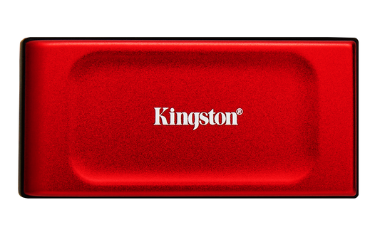 Unidad de Estado Solido SSD Externo Kingston XS1000 1TB USB Color Rojo