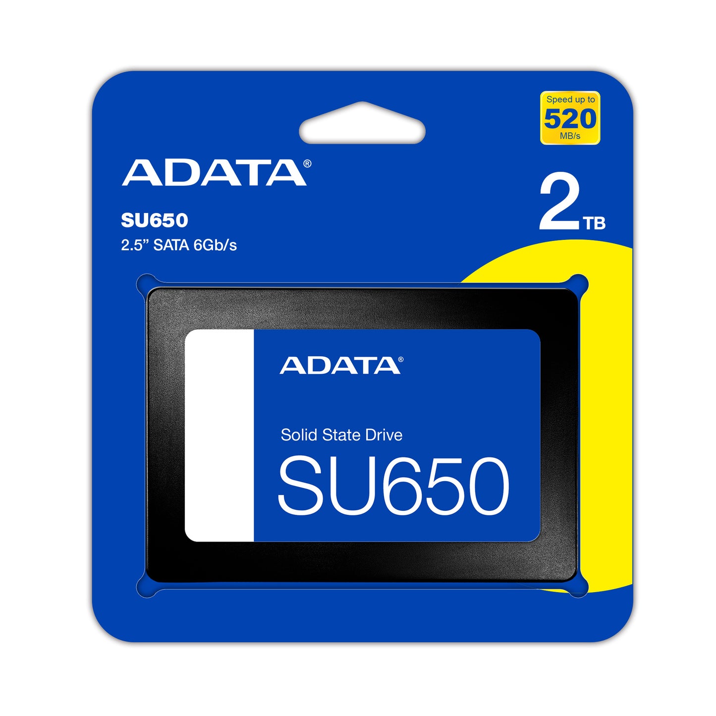 SSD 2TB Adata 2.5 Ultimate SU650 450MB/s Escritura 520MB/s Lectura SATA III