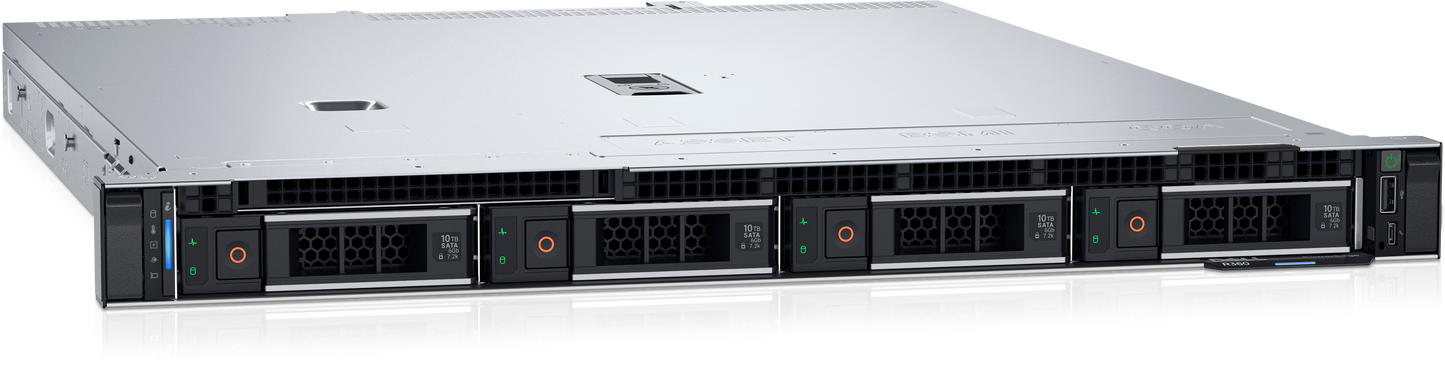 Servidor Dell PowerEdge R360 Intel Xeon 6315P 1x16GB 5600MT/s 2TB 3.5 H755 3 Years ProSupport NBD