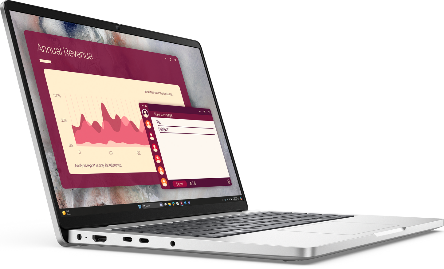 LAPTOP DELL PRO 14 PC14250 INTEL ULTRA 7-255U RAM 16GB SSD 512GB WIN 11 PRO GARANTIA 3Y BASICO