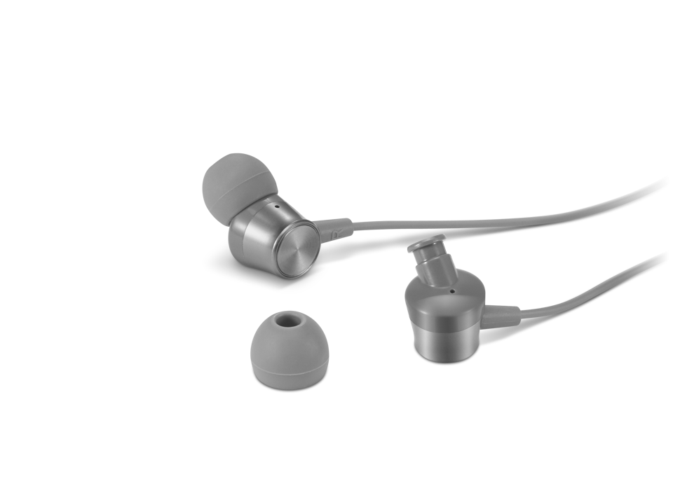 Audífonos Lenovo 110 In-Ear Color Gris