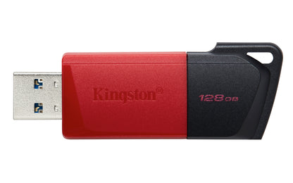 Memoria USB Kingston DataTraveler Exodia M 128GB USB 3.2 Gen1 Color Negro-Rojo