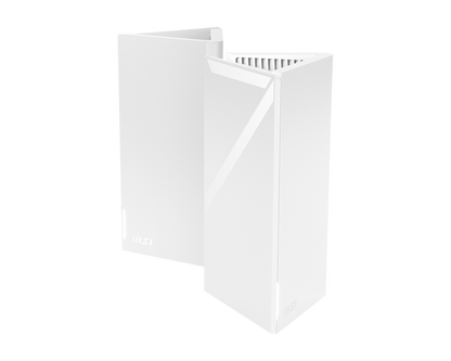 Router MSI con Sistema de Red Wi-Fi en Malla Roamii BE Lite 2882Mbit/s 3x RJ-45 2.4/5GHz 4 Antenas Internas 2 pz Blanco