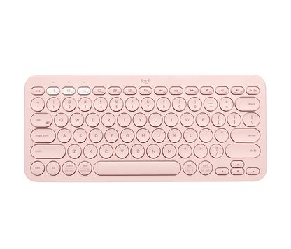 Teclado Logitech K380 Multidispositivo Inalámbrico Color Rosa
