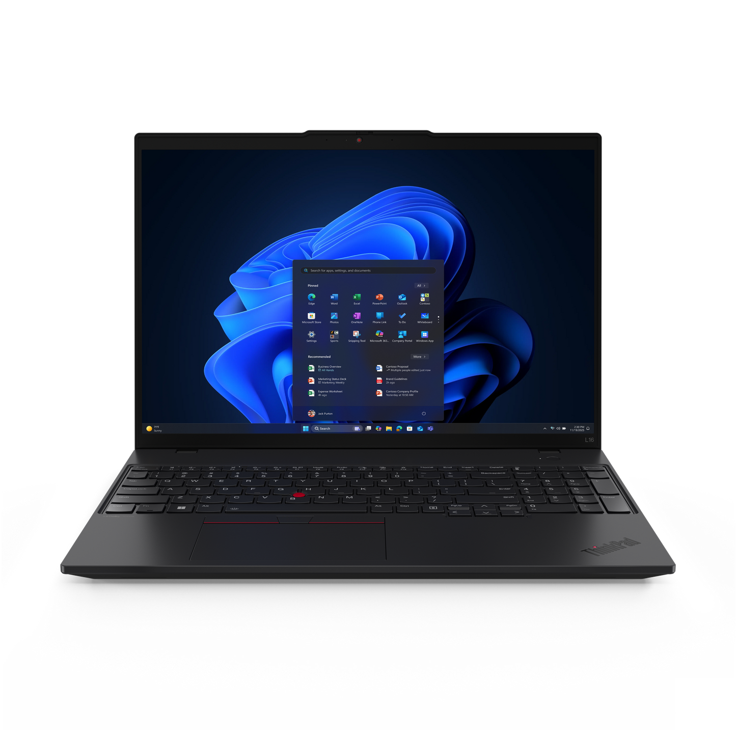 Laptop Lenovo ThinkPad L16 Gen2 AMD Ryzen 7 PRO Windows 11 Pro 3 Años Premier NBD