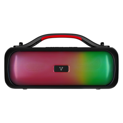 BOCINA VORAGO BSP-440 BLUETOOTH / USB / LUZ FRONTAL RGB / TWS / 20W RMS CON HASTA 5 HRS AUTONOMIA / IPX5