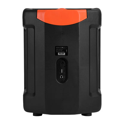 BAFLE VORAGO KSP-303 NEGRO 4" 10WATTS RMS / RECARGABLE / TWS BT 4HRS CARGA USB TIPO C