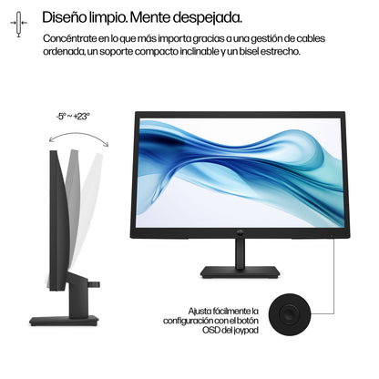 Monitor HP 322pv Serie 3 Pro FHD Tamaño 21.45 resolucion (1920x1080)