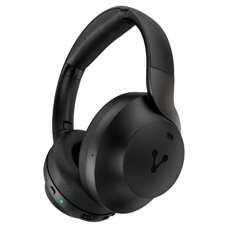Diadema Vorago bluetooth 5.0 con ANC 60 hrs de autonomia con sonido premium super bass y baja latencia