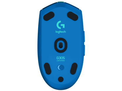 Mouse Logitech G305 LIGHTSPEED Gaming Inalámbrico Sensor Hero 6 Botones Color Azul