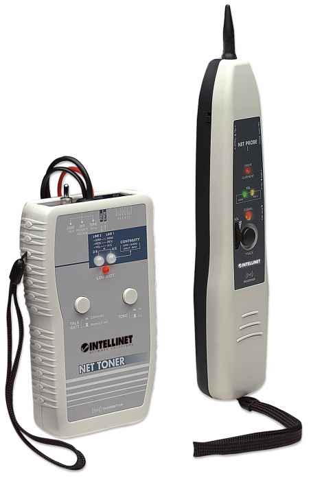 Generador Tonos Intellinet LED Probador Cables
