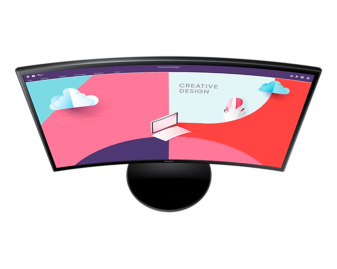 Monitor Samsung LED S36C 27" Curvo FHD Resolución 1920x1080 Panel VA