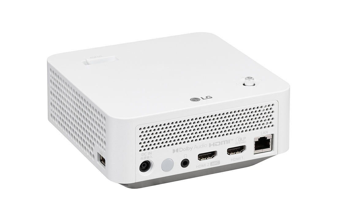Proyector LG PF510Q CineBeam 450 Lúmenes Full HD 1920x1080 HDMI/USB/RJ45 Color Blanco
