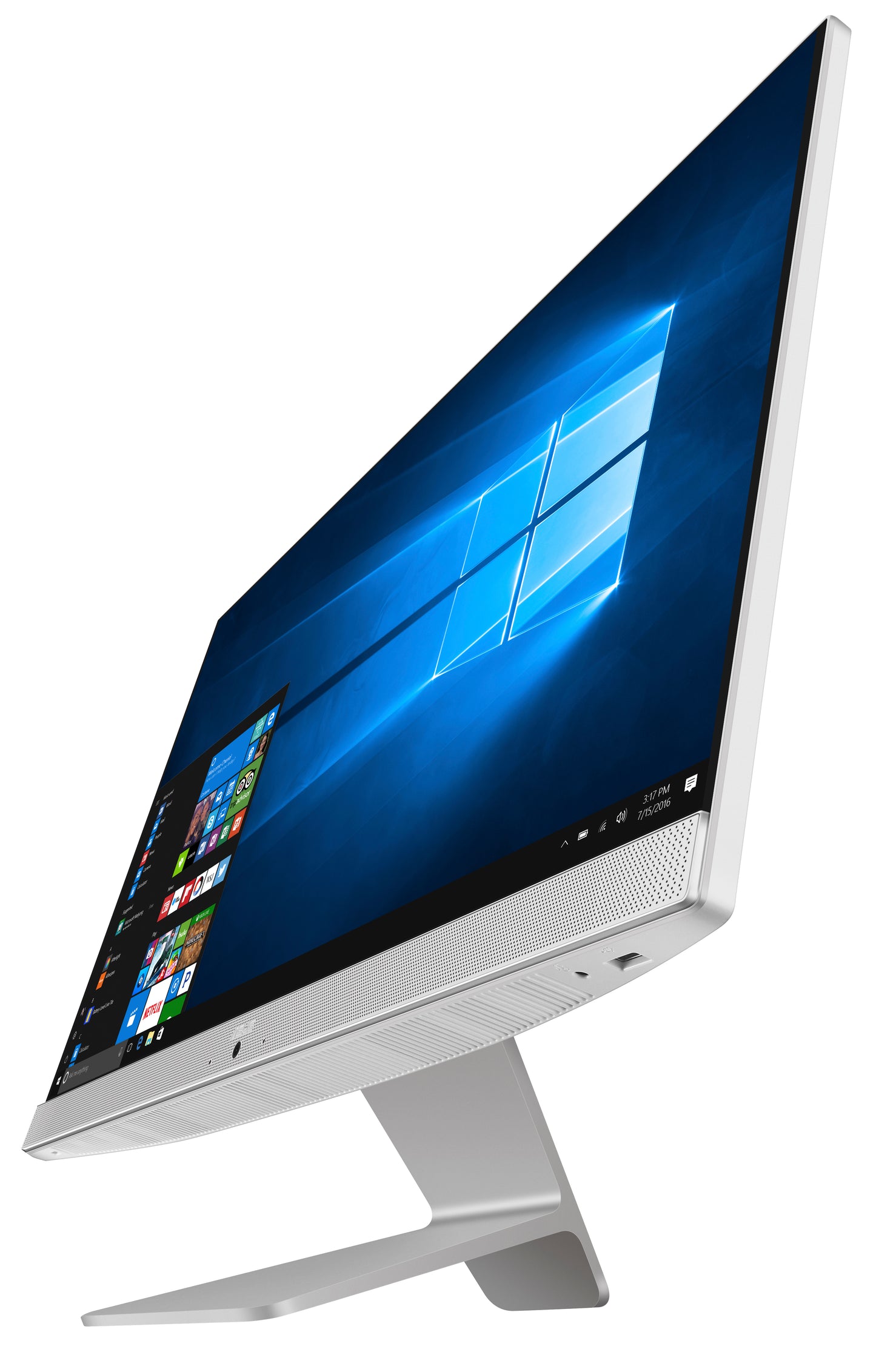 All in One Asus Advanced 23.8" Intel Core i7 1165G7 Disco duro 1TB+256GB SSD Ram 16 GB Windows 11 Home Color Blanco
