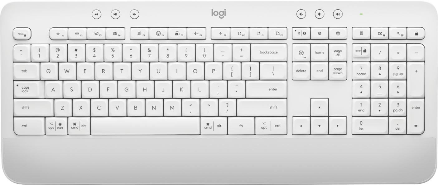 Teclado Logitech Signature K650 Inalámbrico Español Color Grafito