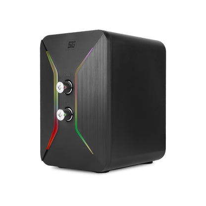 Bocinas Vorago SPK-250 para Computadora USB/3.5mm RGB