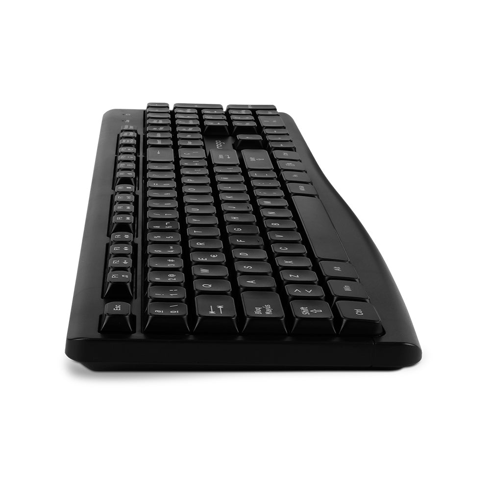 Teclado Vorago KM-200 V2 Inalámbrico Multimedia Color Negro