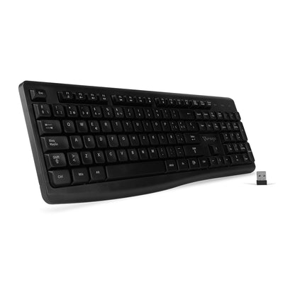 Teclado Vorago KM-200 V2 Inalámbrico Multimedia Color Negro