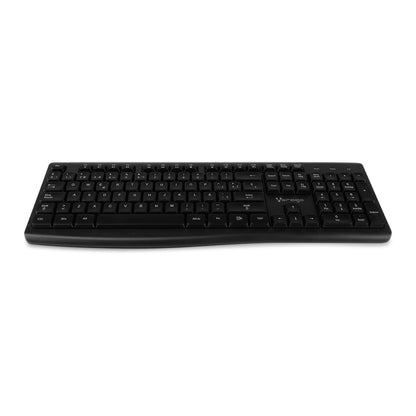 Teclado Vorago KM-200 V2 Inalámbrico Multimedia Color Negro