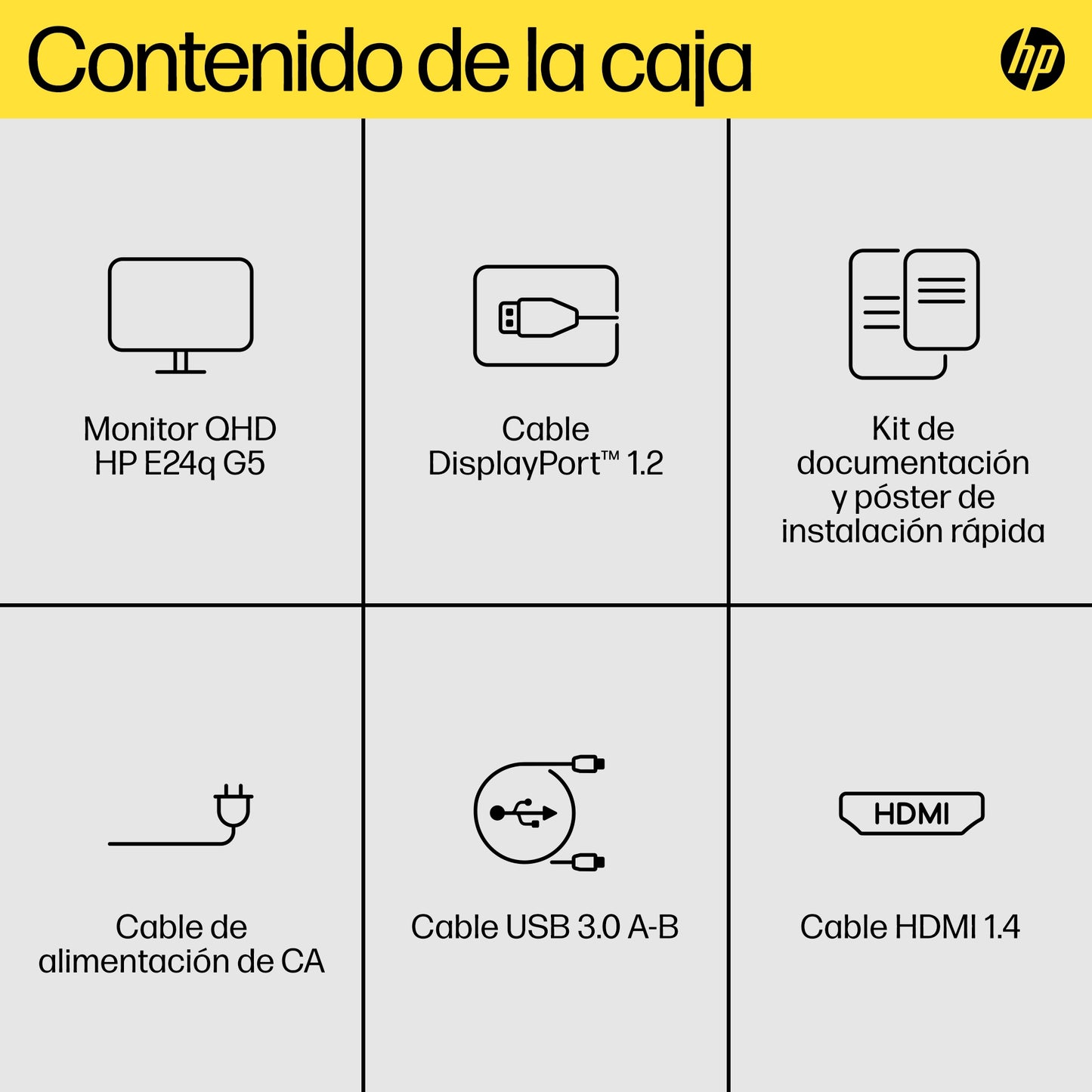 MonitorHP HP E24q G5 QHD MNTR