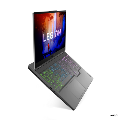 Laptop Lenovo Legion 5 15ARH7 15.6" AMD Ryzen 5 6600H Disco duro 512GB SSD Ram 8GB Windows 11 Home Color Gris