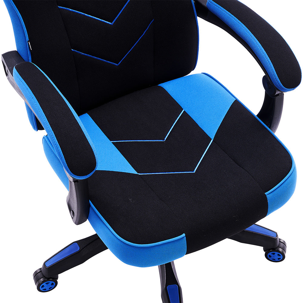Silla Gamer Vorago Start The Game CGC301 Reclinable Soporta 120Kg Máx Color Negro-Azul