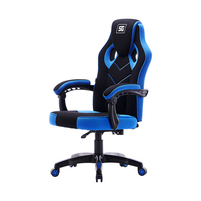 Silla Gamer Vorago Start The Game CGC301 Reclinable Soporta 120Kg Máx Color Negro-Azul