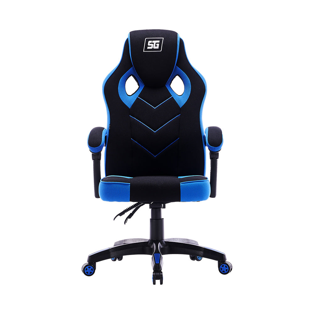 Silla Gamer Vorago Start The Game CGC301 Reclinable Soporta 120Kg Máx Color Negro-Azul
