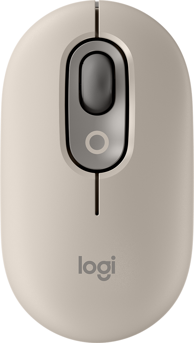 Mouse Logitech Pop Inalámbrico con Función Emojis Personalizable 1000dpi Color Mist