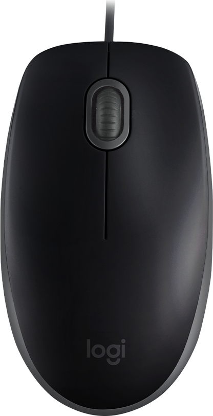 Mouse Logitech M110 Silent 1000 dpi USB Color Negro