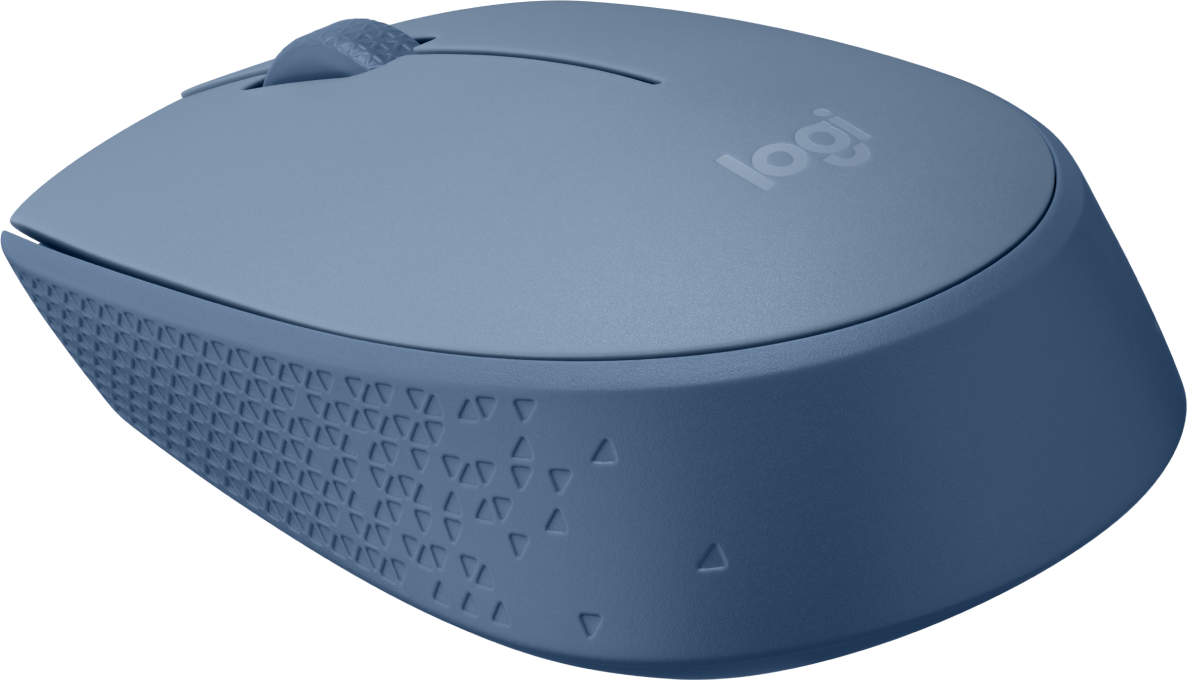 Mouse Logitech M170 Inalámbrico Simplicidad de Plug-Play 1000dpi Color Gris Azulado