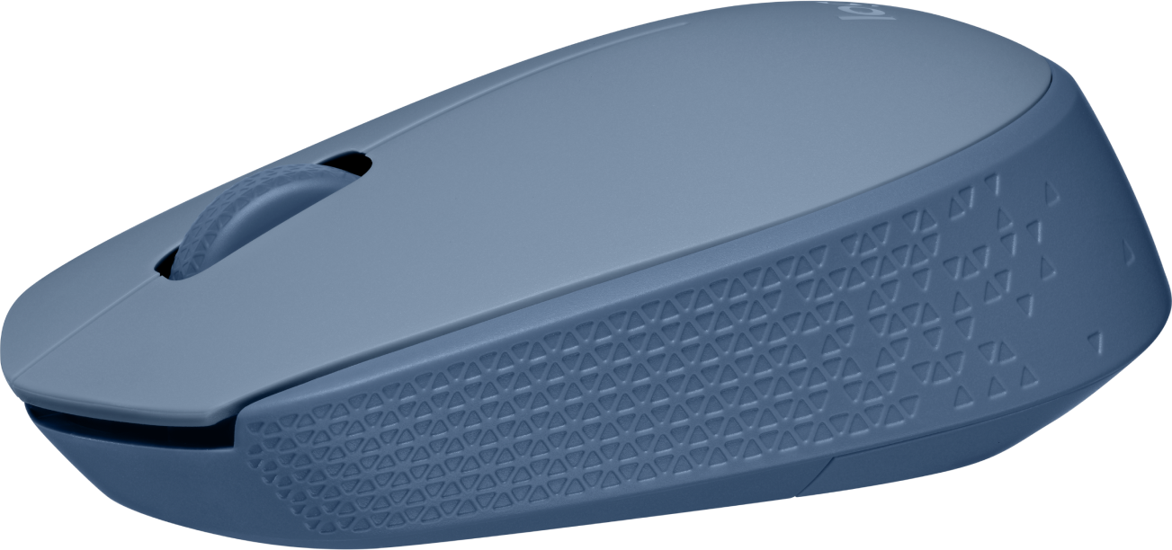 Mouse Logitech M170 Inalámbrico Simplicidad de Plug-Play 1000dpi Color Gris Azulado