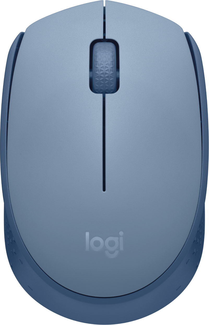 Mouse Logitech M170 Inalámbrico Simplicidad de Plug-Play 1000dpi Color Gris Azulado