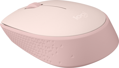 Mouse Logitech M170 Inalámbrico Simplicidad de Plug-Play 1000dpi Color Rosa