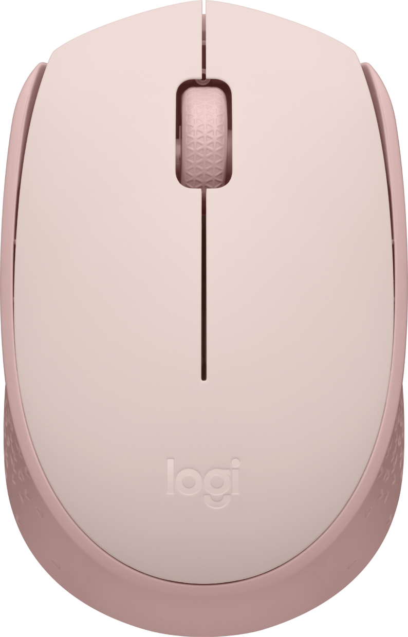 Mouse Logitech M170 Inalámbrico Simplicidad de Plug-Play 1000dpi Color Rosa
