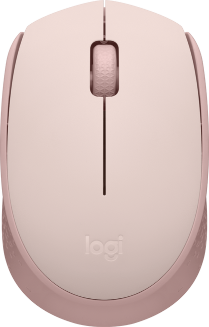Mouse Logitech M170 Inalámbrico Simplicidad de Plug-Play 1000dpi Color Rosa