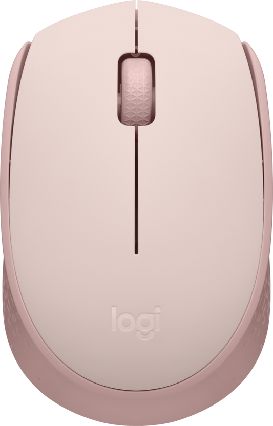 Mouse Logitech M170 Inalámbrico Simplicidad de Plug-Play 1000dpi Color Rosa