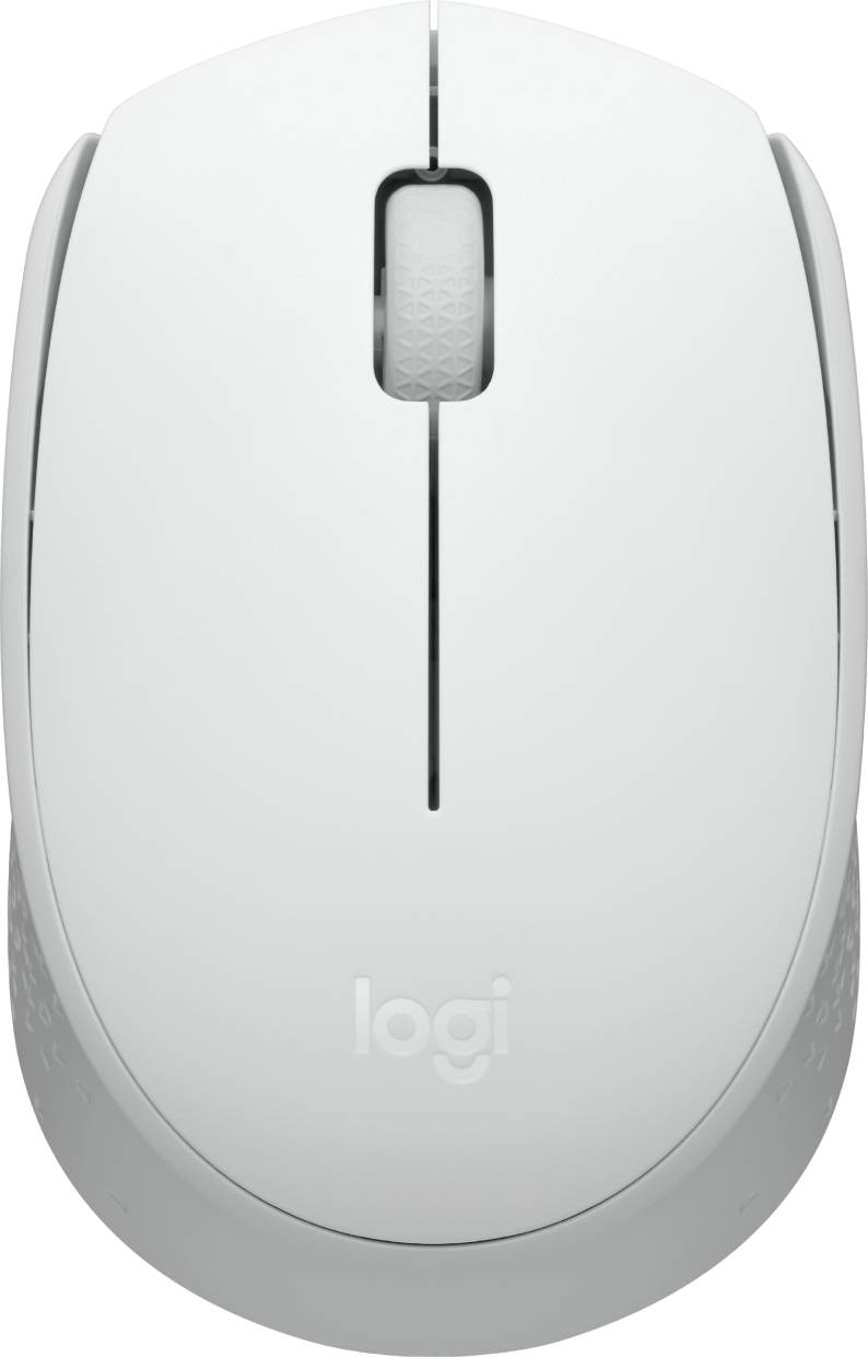Mouse Logitech M170 Inalámbrico Simplicidad de Plug-Play 1000dpi Color Blanco Crudo
