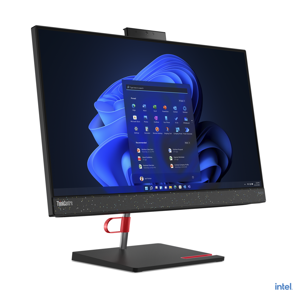 All in One Lenovo ThinkCentre neo 50a 23.8" Intel Core i5 12500H Disco duro 512GB SSD Ram16GB Windows 10 Pro Color Negro
