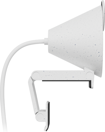 Cámara Web Logitech Brio 300 1080p USB-C con Corrección Iluminación Automática Micrófono Color Blanco Crudo