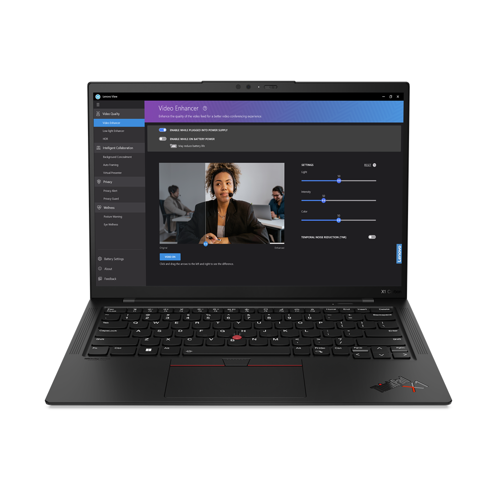 Laptop Lenovo Thinkpad X1 Carbon G11 14" Intel Core i7-1355U Disco duro 1TB SSD Ram 32GB Windows 11 Pro Color Negro