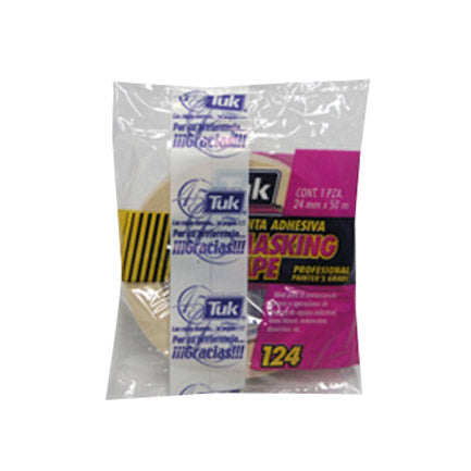 Cinta tuk masking tape 124 24x50 pza