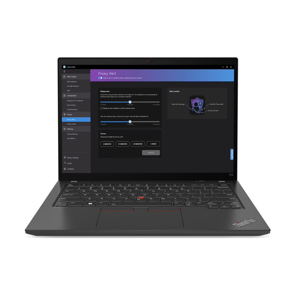 LAPTOP LENOVO ThinkPad T14 G4 Ci5-1335U 14 Non-Touch Windows 11 Pro 64 16.0GB 512GB SSD M.2 3YR Premier NBD